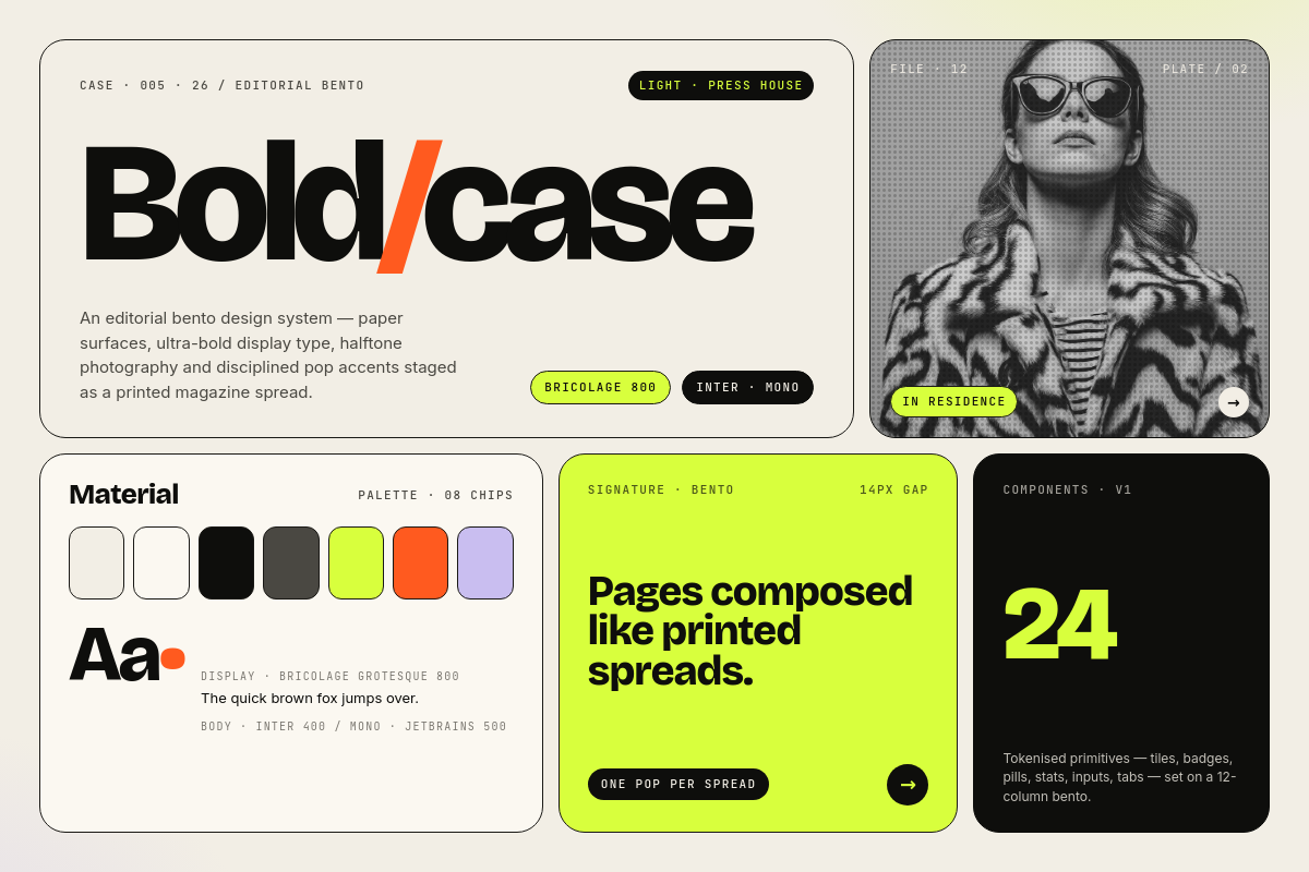 Boldcase cover
