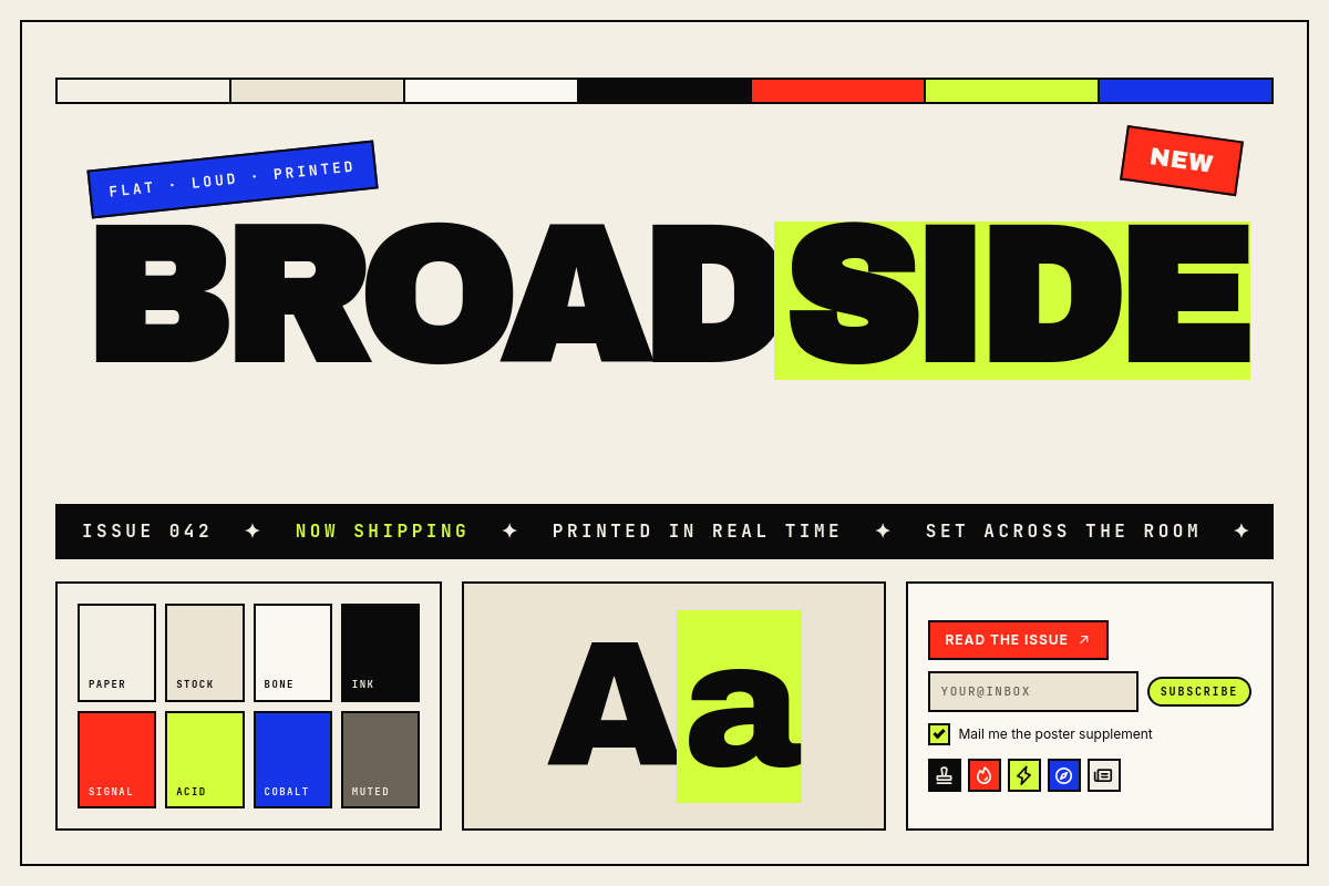BROADSIDE cover