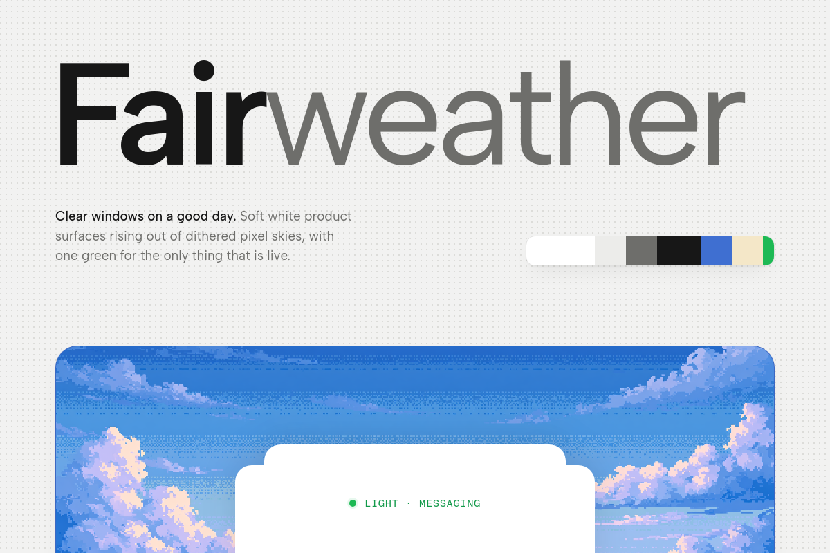 Fairweather cover screenshot