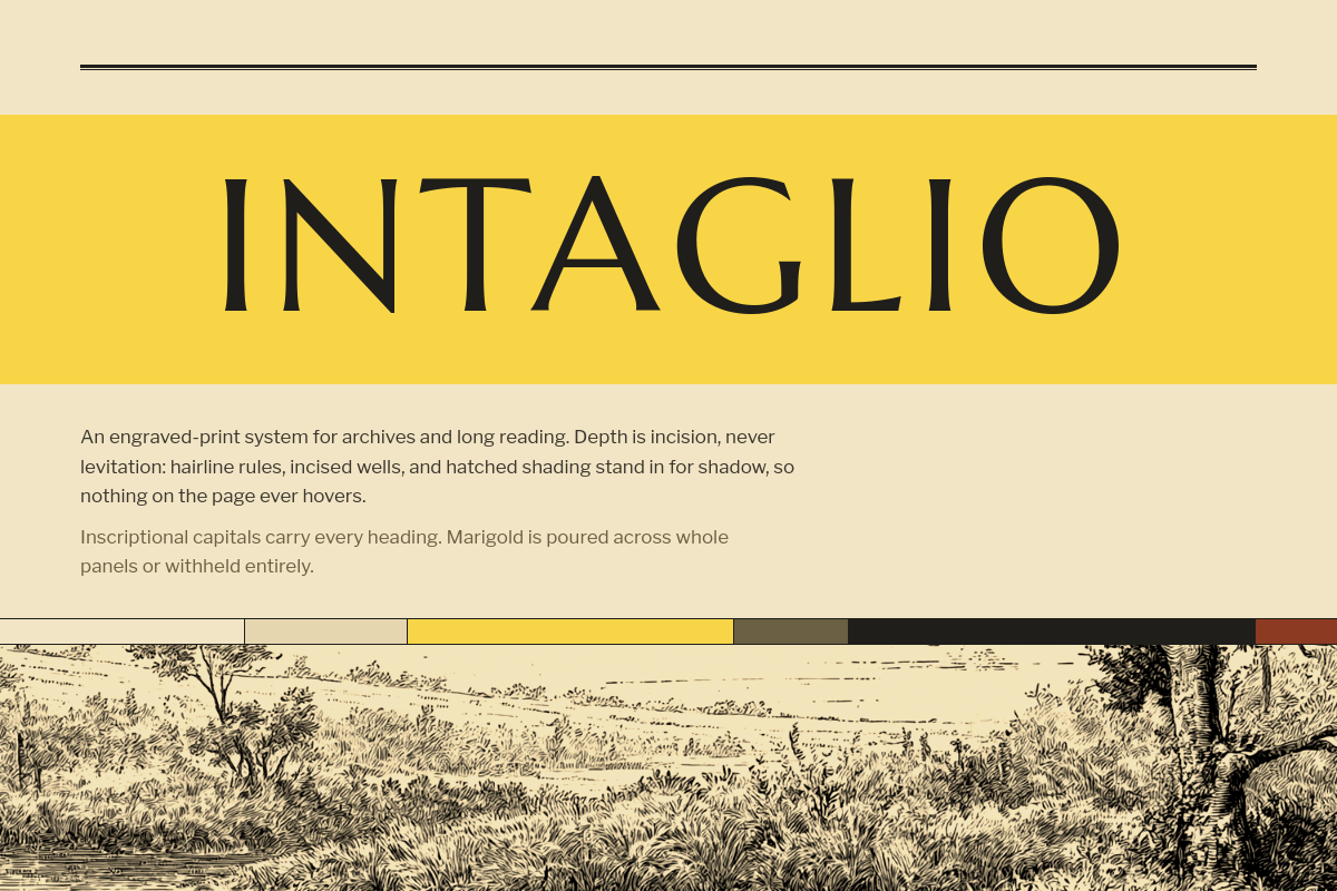 Intaglio cover screenshot