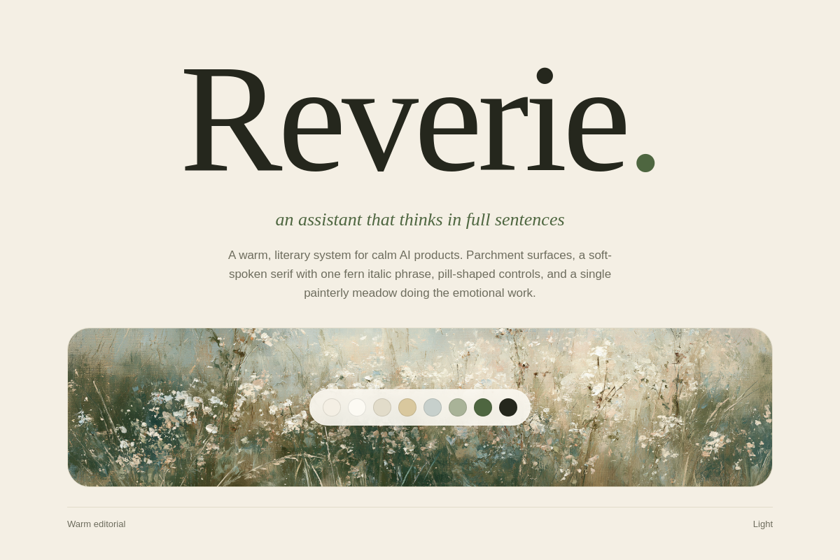 Reverie cover screenshot